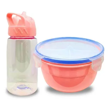 Set Rush Kawaii: Táper de 1 Litro con 4 Divisiones y Tomatodo miniatura 3