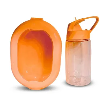 Set de Táper 625ml con 3 Divisiones y Tomatodo Mix Kawaii miniatura 2
